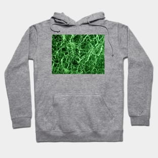 Green Marble Texture Hoodie